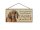 Holzschild - Hier wohnt der verwöhnteste Dackel der Welt - 25 x 12,5 cm