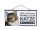 Holzschild - Hier wohnt eine Maine-Coon Katze - 25 x 12,5 cm