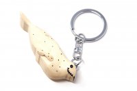 Schlüsselanhänger aus Holz - Seehund