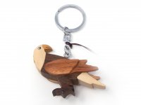 Schlüsselanhänger aus Holz - Adler