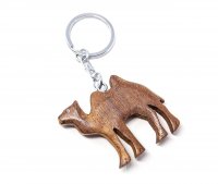 Schlüsselanhänger aus Holz - Kamel