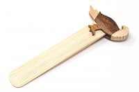 Holz-Lesezeichen - Weißkopfseeadler - 12 cm