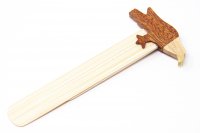 Holz-Lesezeichen - Steinadler - 12 cm