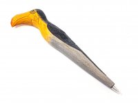 Holzkugelschreiber - Tukan, ca. 20cm