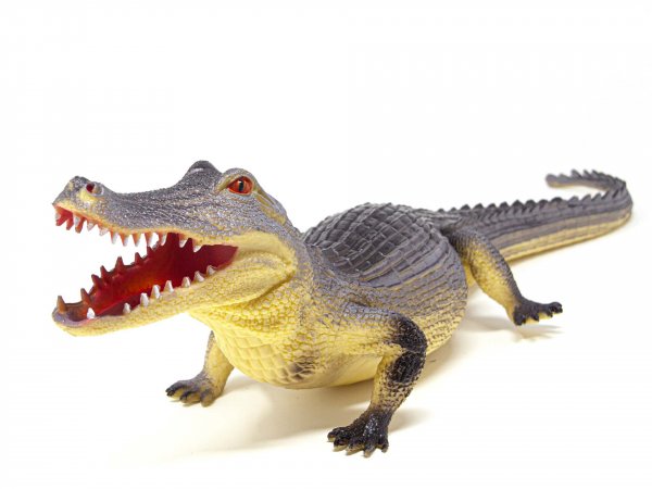 Tier-Spielfigur - Alligator - 58 cm