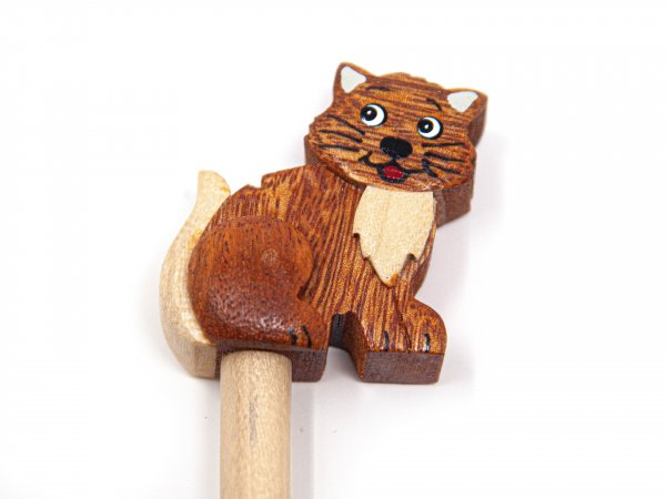 Holzbleistift - Katze