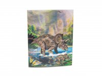 3D Notizbuch - Triceratops - mini