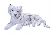 Wild Republic - Mom & Baby Jumbo - Weißer Tiger