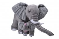 Wild Republic - Kuscheltier - Mom & Baby Jumbo - Elefant