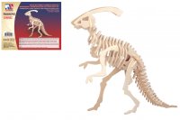Holz 3D Puzzle - Parasaurolophus