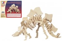 Holz 3D Puzzle - Stegosaurus