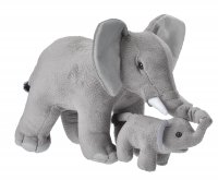 Wild Republic - Kuscheltier - Mom & Baby - Elefant