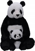 Wild Republic - Kuscheltier - Mom & Baby Jumbo - Panda