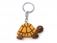 Schlüsselanhänger aus Holz - Schildkröte
