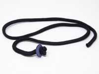 Langfessel "Adila" aus Nylon - schwarzblau - 85 cm