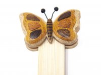 Holz-Lesezeichen - Schmetterling groß - 12,5 cm