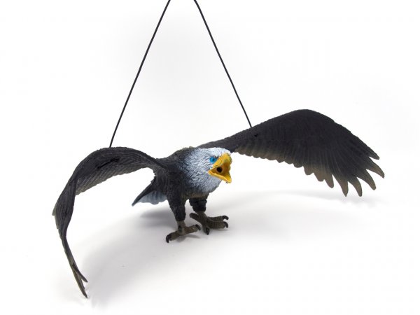 Spieltier mit Hängeband - Adler dunkel