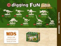 Ausgrabungsset - Dinoskelett M - Triceratops