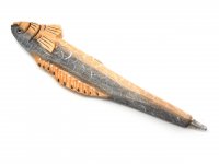 Holzkugelschreiber - Fisch, Forelle, ca. 20cm