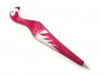 Holzkugelschreiber - Flamingo ca. 20cm