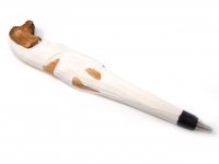 Holzkugelschreiber - Hund Beagle, ca. 20cm
