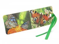 3D-Lesezeichen - Schmetterlinge - 15,5 cm