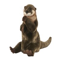 Kuscheltier - Handpuppe Otter