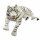 Hansa Creation - XXL Stofftier -  Tiger weiß liegend 150cm