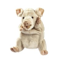 Kuscheltier - Handpuppe Schwein