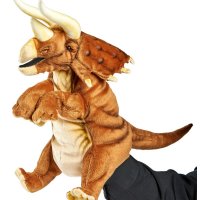 Kuscheltier - Handpuppe Triceratops