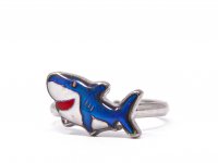 Ringe für Kinder - Stimmungsring Hai