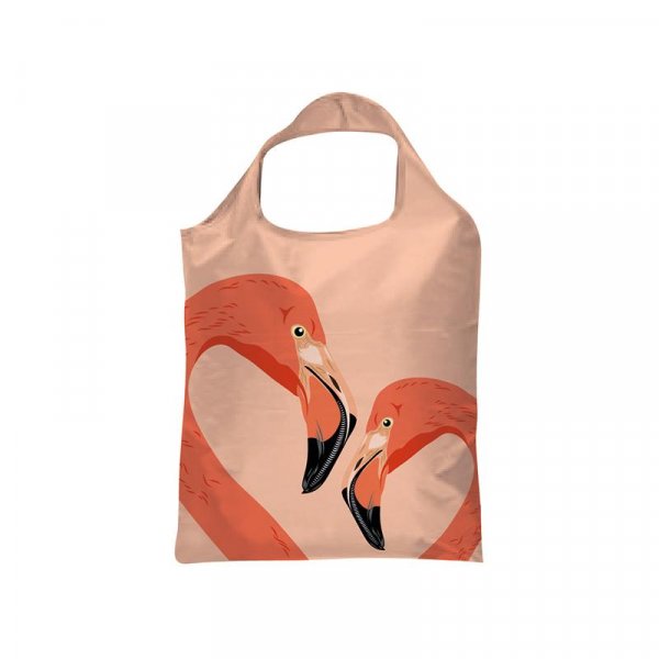Faltbare Tasche Flamingo