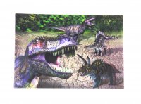 3D Postkarte Dinos