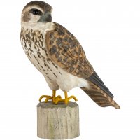 DecoBird - Merlin - Vogelfigur aus Holz