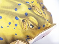 GABY fish pillows - Kissen - Blaupunktrochen - 50 cm