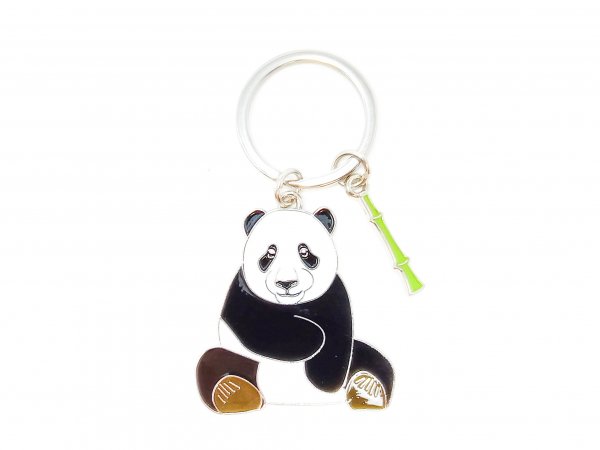 Nature Planet - Schlüsselanhänger aus Metall - Panda