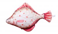 GABY fish pillows - Kissen - Flunder - 40 cm