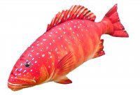 GABY fish pillows - Kissen - Leopard-Forellenbarsch - 81 cm