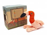 Nature Planet - Kuscheltier - Mini Zoo - Flamingo