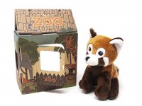 Nature Planet - Kuscheltier - Mini Zoo - Roter Panda