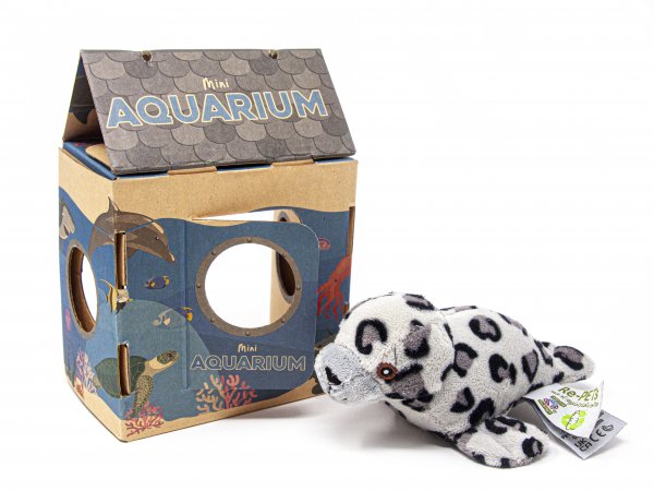 Nature Planet - Kuscheltier - Mini Aquarium - Seehund