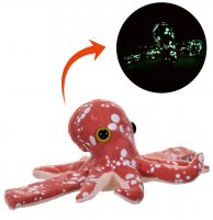 Wild Republic - Kuscheltier - Huggers - Glow Oktopus