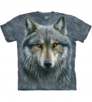 The Mountain T-Shirt - Warrior Wolf - M