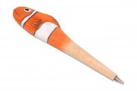 Holzkugelschreiber - Clownfisch, ca. 20cm